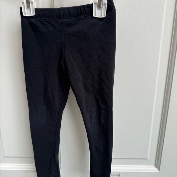 H&M 3T Girls Black Stretch Kids Leggings Pants - Picture 2 of 4